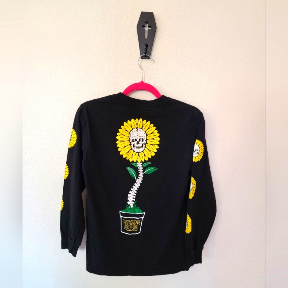 🌻💀Lurking Class Limited Edition Long Sleeve Black/Skull Tshirt Size S (Mens)